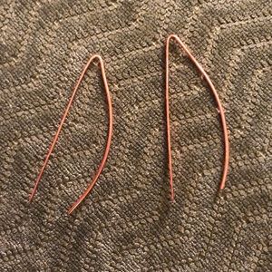 New! Through the ear earrings!